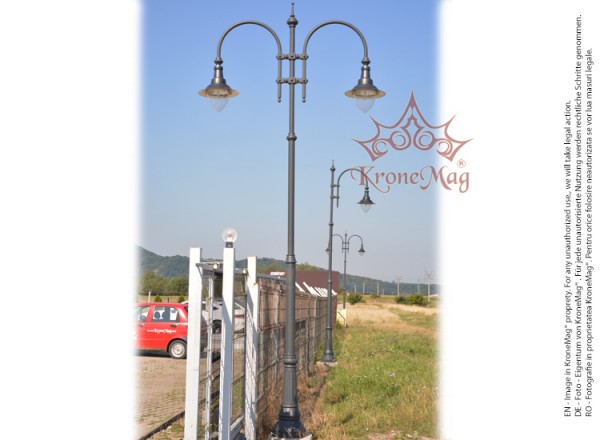 Közvilágitási Öntöttvas Kandeláber T28-H2