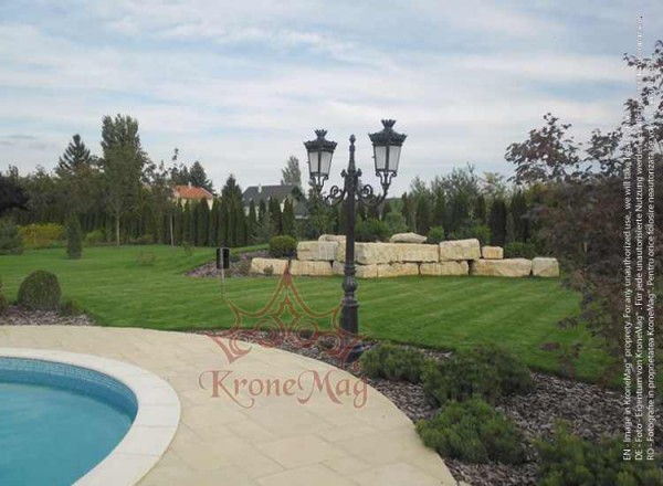 Kerti Öntöttvas Kandeláber R-C2