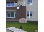 Kültéri, Parki Fém-Öntöttvas Kandeláber UNIO-M87-CS1