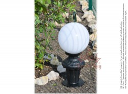 Kerti Öntöttvas Állólámpa MS-1B-G250