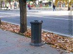 Kültéri, Parki Öntöttvas Hulladékgyűjtő BIN-1-C