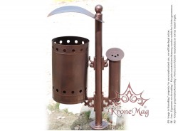 Kültéri, Parki Hulladékgyűjtő URBAN 1 CS