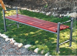 Kültéri, Parki Támla nélküli Pad GOTHENBURG-OR