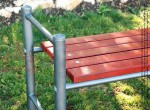 Kültéri, Parki Támla nélküli Pad GOTHENBURG-OR