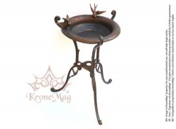 Kerti Fém Disz Madáritató FINKEN