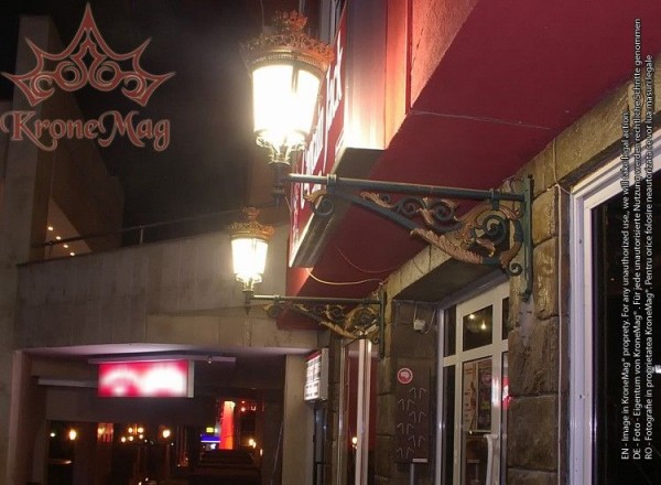 Díszvilágítási Öntöttvas Falikar, Lámpa ME502 PALASIO