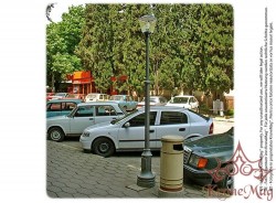 Kerti, Teraszi Fém-Öntöttvas Kandeláber M144