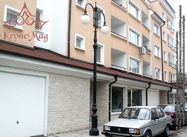 Közvilágitási Öntöttvas Kandeláber G4-H2