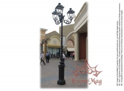 Köztéri Parki Öntöttvas Kandeláber D1-C3