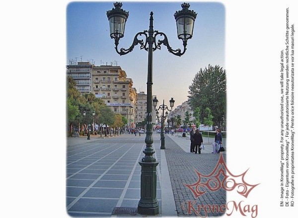 Köztéri Parki Öntöttvas Kandeláber D1-S2