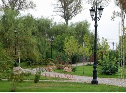 Köztéri Parki Öntöttvas Kandeláber  G31-C2