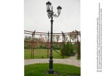 Köztéri Parki Öntöttvas Kandeláber G31-C3
