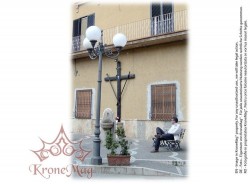 Kerti Öntöttvas Kandeláber B1-C3