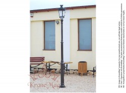 Kerti Öntöttvas Kandeláber VILLA2-1