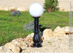 Kerti Öntöttvas Állólámpa SI 951 GLOB200A