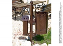 Kültéri, Parki Hulladékgyűjtő URBAN 1.S