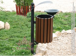 Kültéri Födeles Szemetes URBAN 1 RVL.F