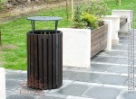 Kültéri, Parki Hulladékgyűjtő URBAN 10.ALBA CS